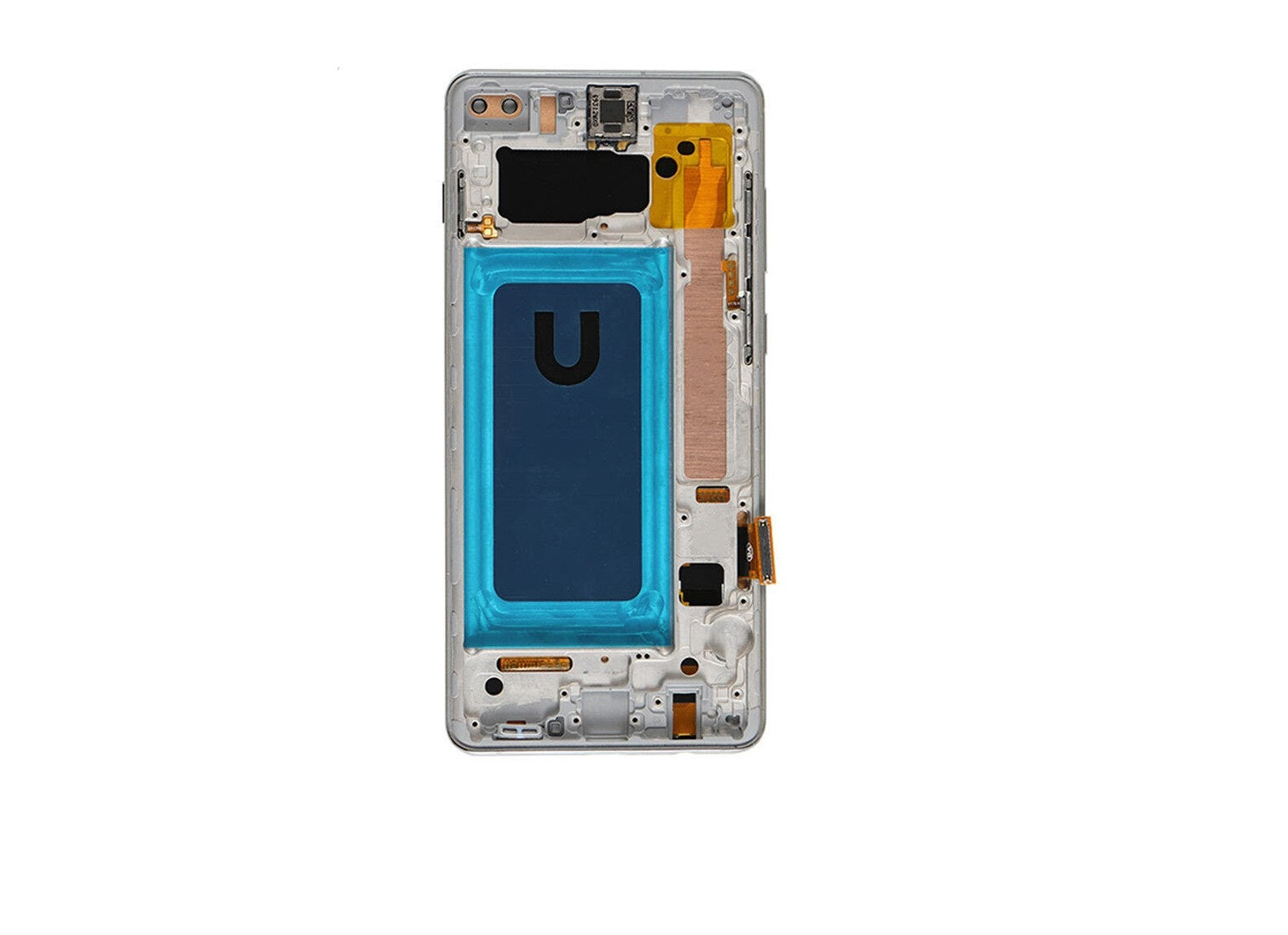 Samsung Galaxy S10 Plus OLED Screen Replacement Digitizer with Frame G975F-Prism White Samsung Galaxy S10 Plus OLED Screen Replacement Digitizer with Frame G975F-Prism White